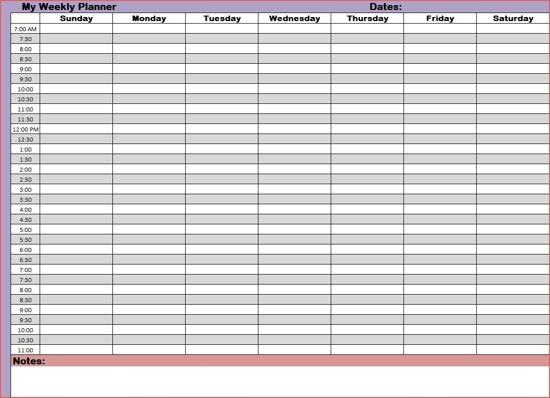 Blank Daily Schedule With Time Slots | Calendar Printing Example pertaining to Printable Daily Calendar With Time Slots