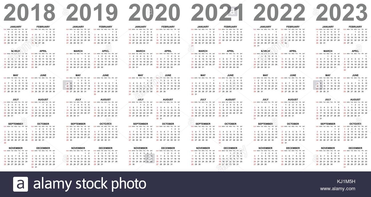 Calendar 2020 Stock Photos &amp; Calendar 2020 Stock Images - Alamy regarding 10 Years Calendar From 2020