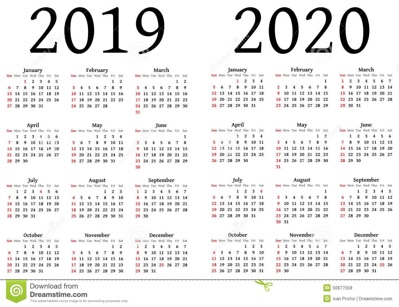 Calendar For 2019 And 2020 Stock Vector. Illustration Of Designers intended for U Of T 2019 2020 Calendar Calendar For 2019 And 2020 Stock Vector. Illustration Of Designers intended for U Of T 2019 2020 Calendar