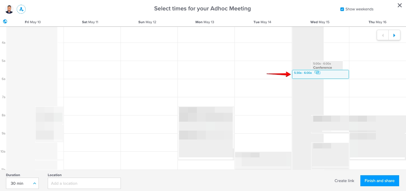 Can I Create A Special Calendly Event That Allows Double-Bookings for Schedule With Time Slots 6 Am