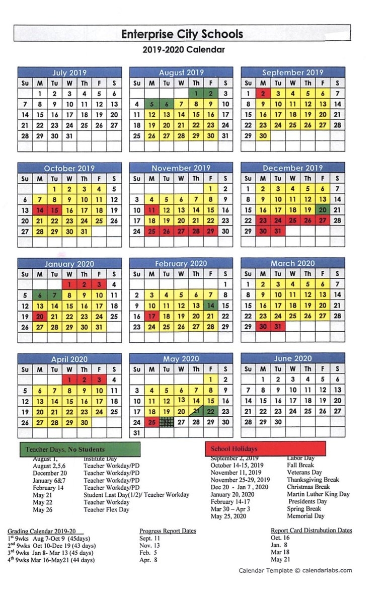 Eprise Schools On Twitter: &quot;2019-2020 Calendar Was Approved At Last intended for Embedded Calendar 2020