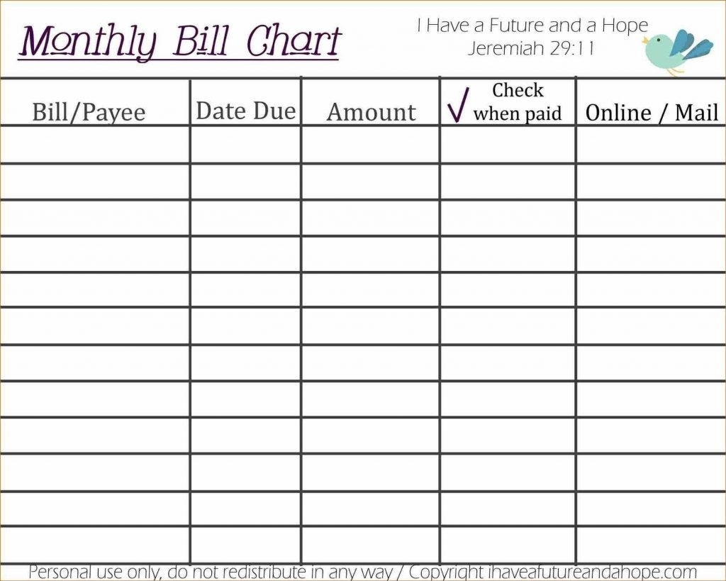 Free Bill Tracking Spreadsheet Of Sale Tracker Template Budget Excel inside Printable Monthly Bill Paying Worksheet