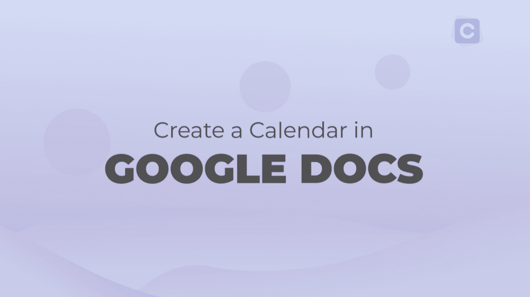 How To Create A Calendar In Google Docs - Calendar with 2020 Google Sheets Calendar