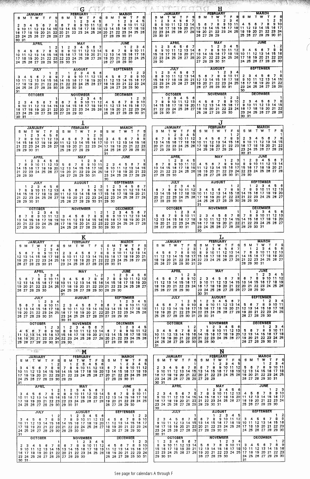Perpetual Julian Calendar Printable Julian Calendar Year Ideal regarding Free Printable Perpetual Julian Calendar