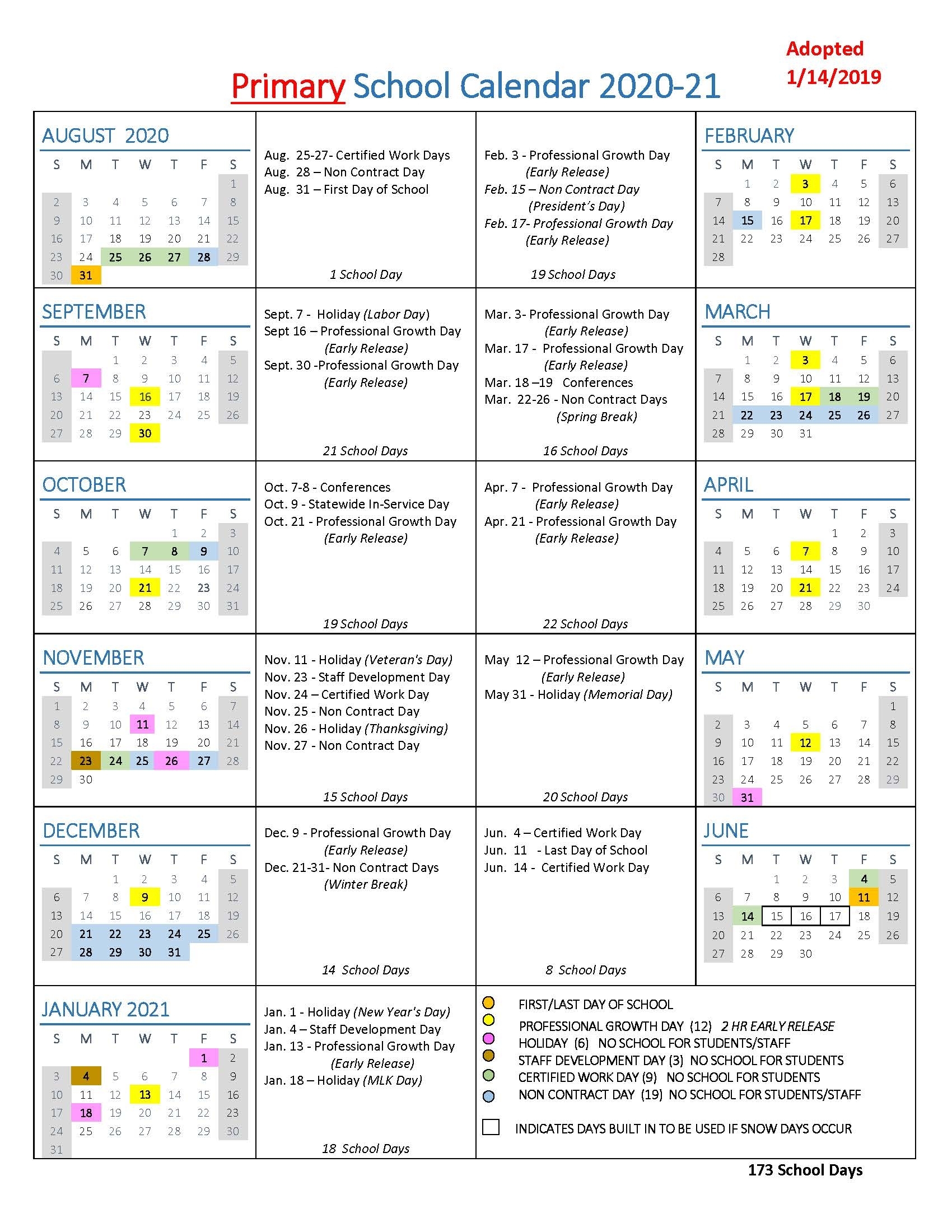 School Year Calendars / Wlwv School Calendars for Calendar Week 2020 Kannada