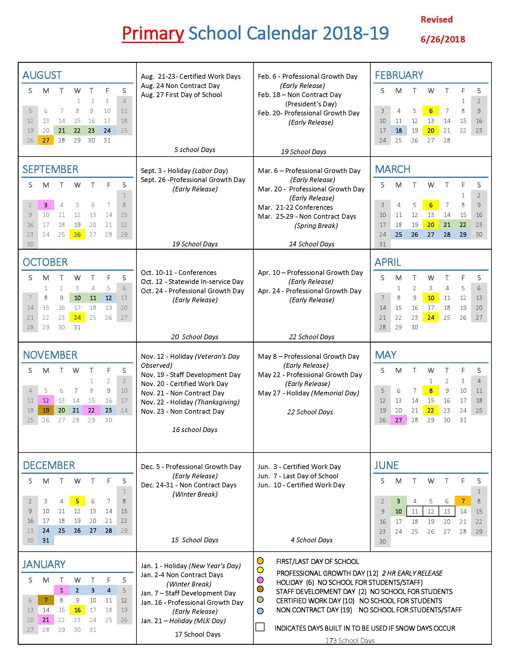 School Year Calendars / Wlwv School Calendars inside Calender Of Special Days 2020