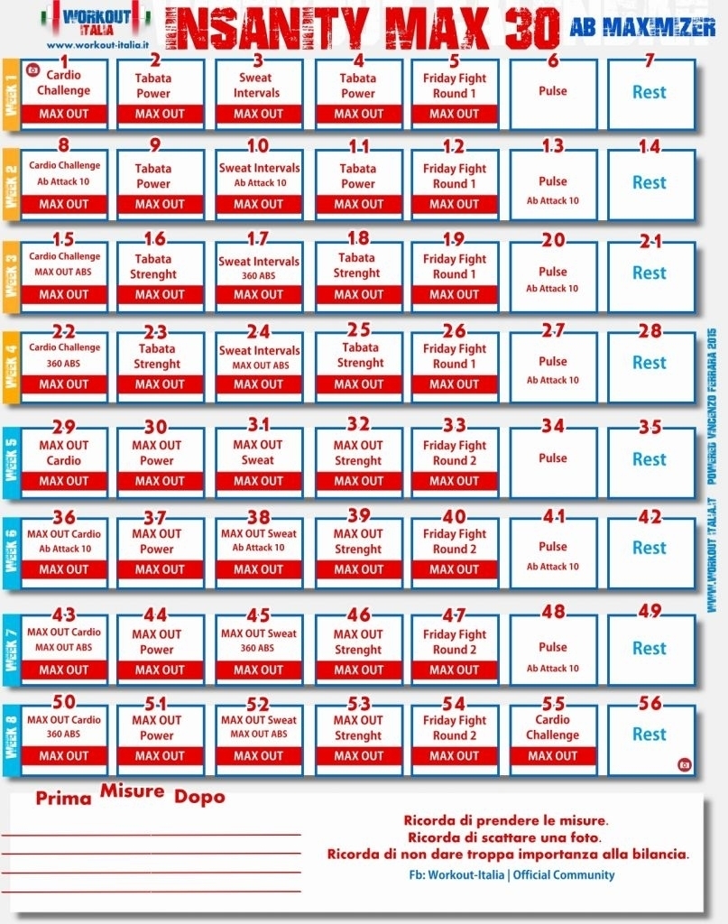 Shaun T Insane Abs Calendar Schedule | Template Calendar Printable within Shaun T Insane Abs Calendar Schedule