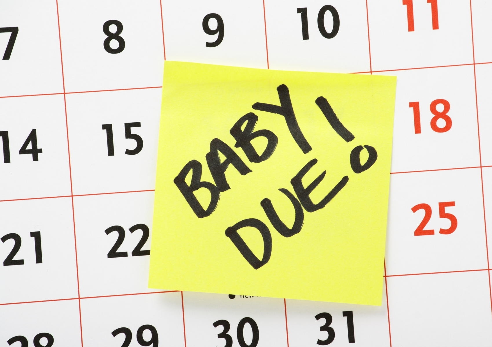 The Truth About Due Dates | Parents intended for Baby Prediction Plan Calendar Color