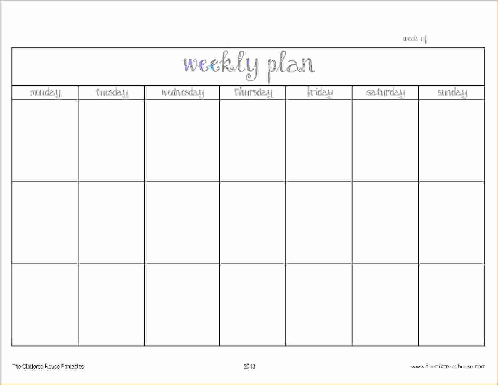 Two Week Calendar Template Schedule Printable Pdf Free | Smorad within 2 Week Blank Calendar Template