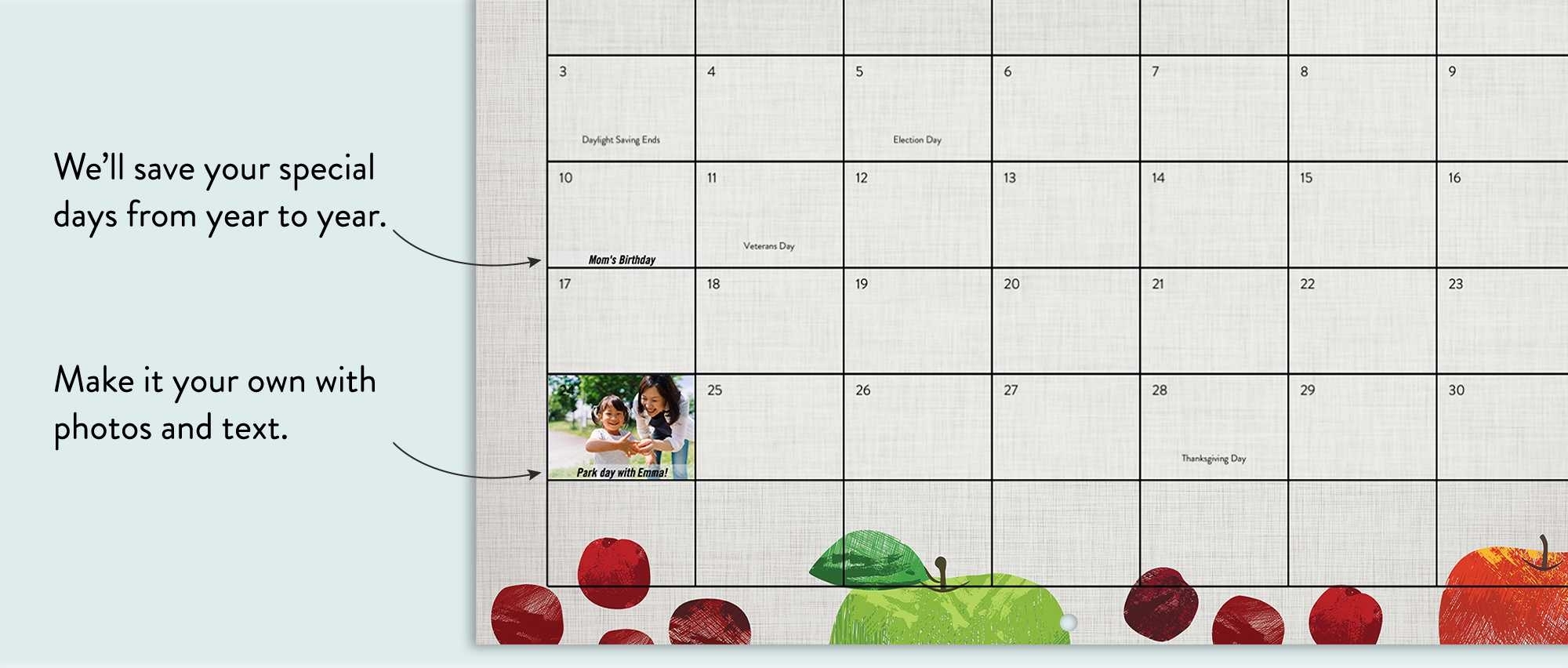 Wall Calendar, 12X12, 12 Months | Calendars | Calendar | Snapfish Us regarding 12 X 12 Wall Calendar Holder