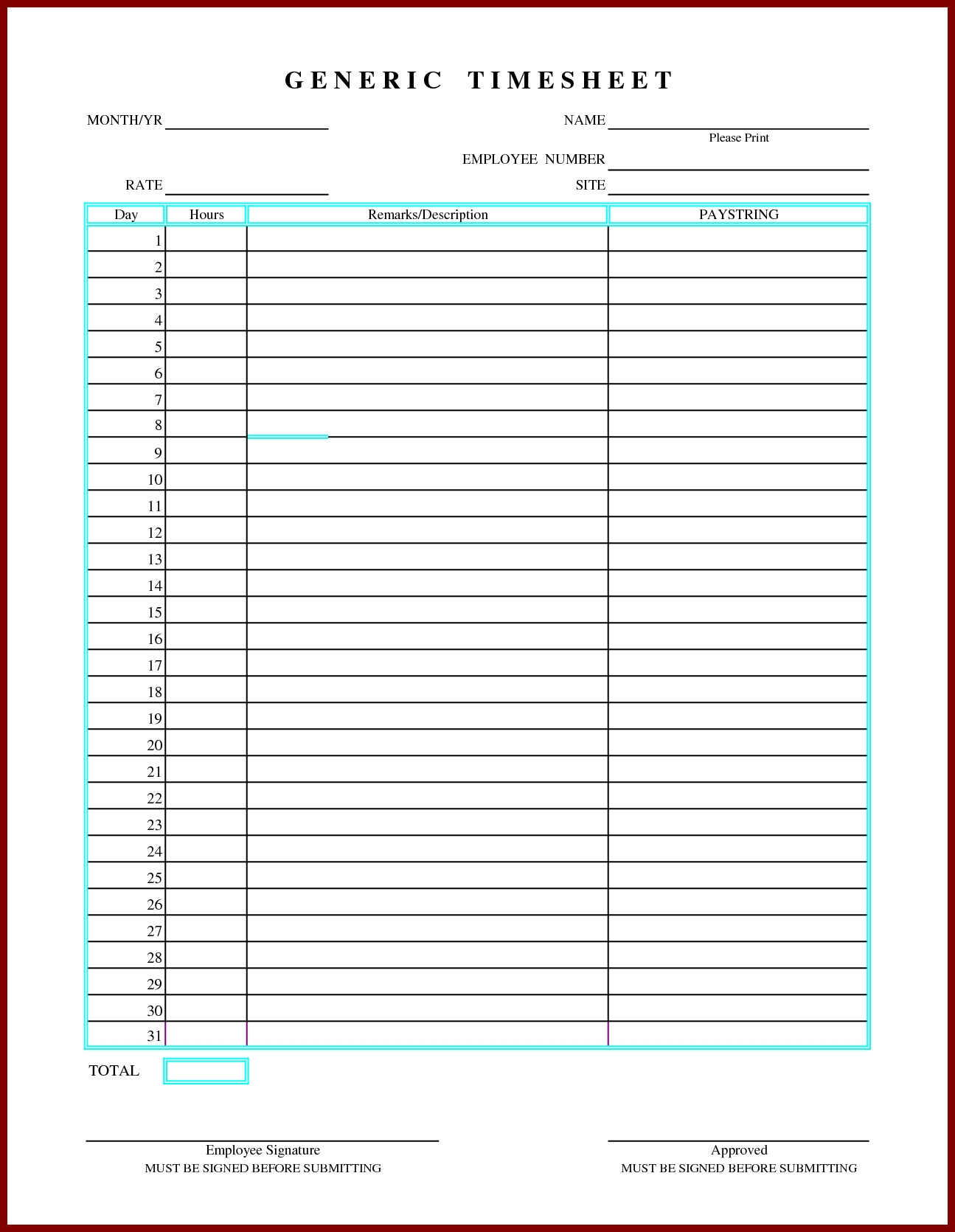 Weekly Timesheet Template E2 80 93 Aggelies Online Eu Spreadsheet throughout Printable Blank Bi-Weekly Employee Schedule