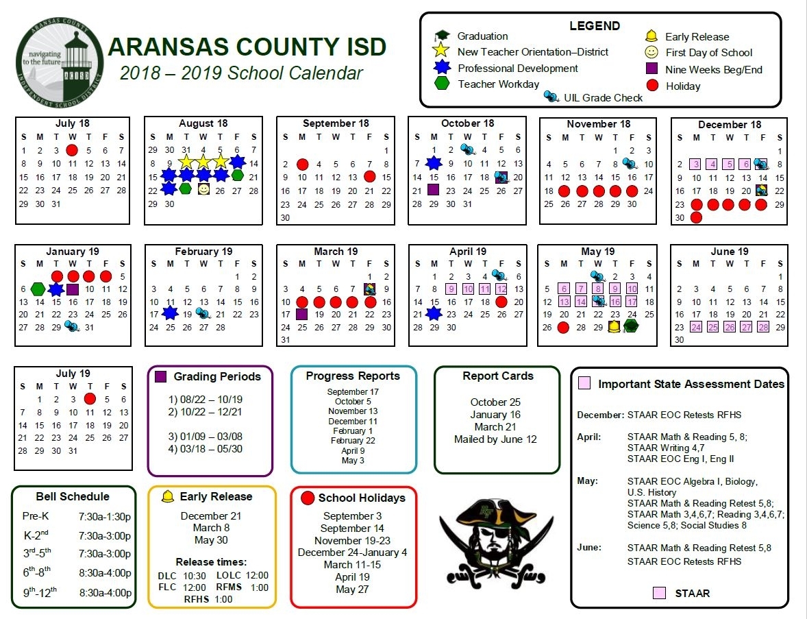 Rockport-Fulton High School - Offical Website for 2020 Uil Calendar