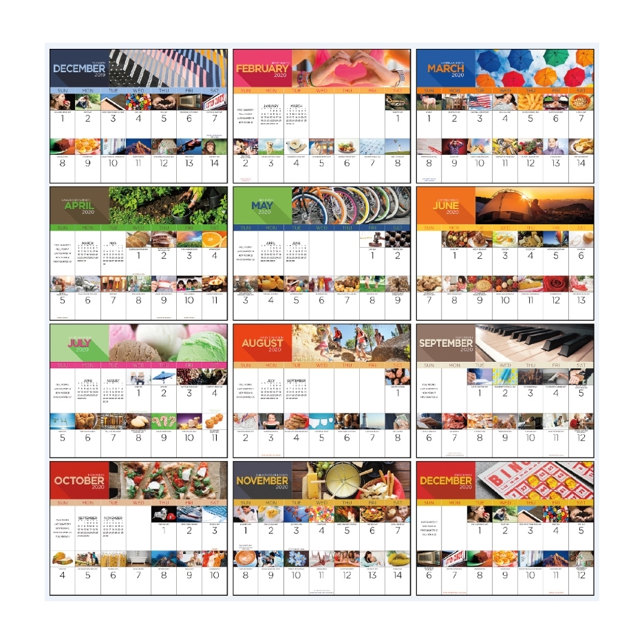 2021 National Day Calendar | 11&quot; X 19&quot; Imprinted National inside Calendar Of Special Days 2020