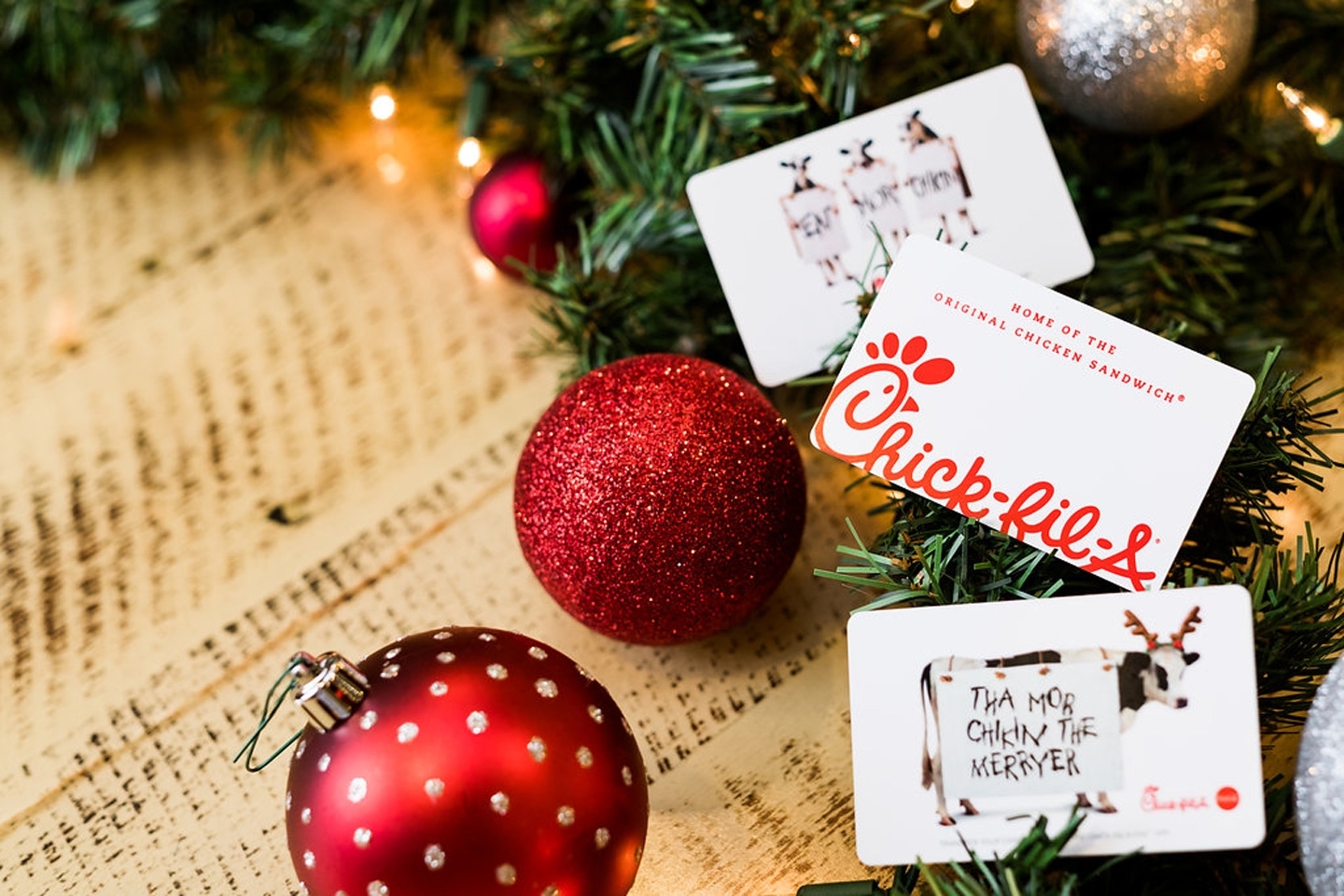 Chick A Fil Ornament Calendar