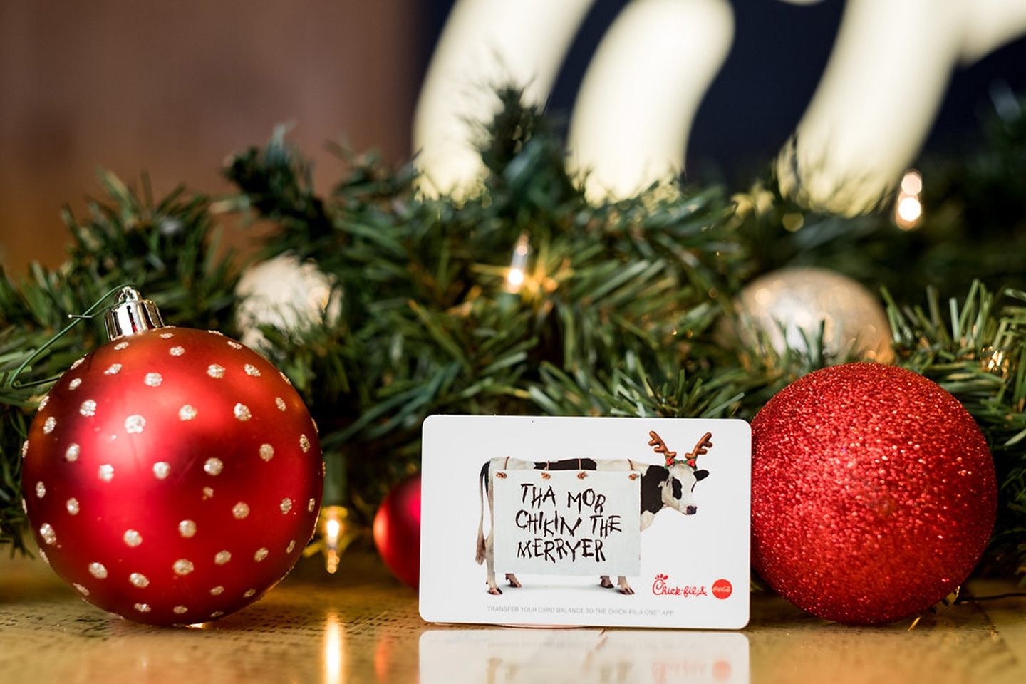 Chick A Fil Ornament Calendar