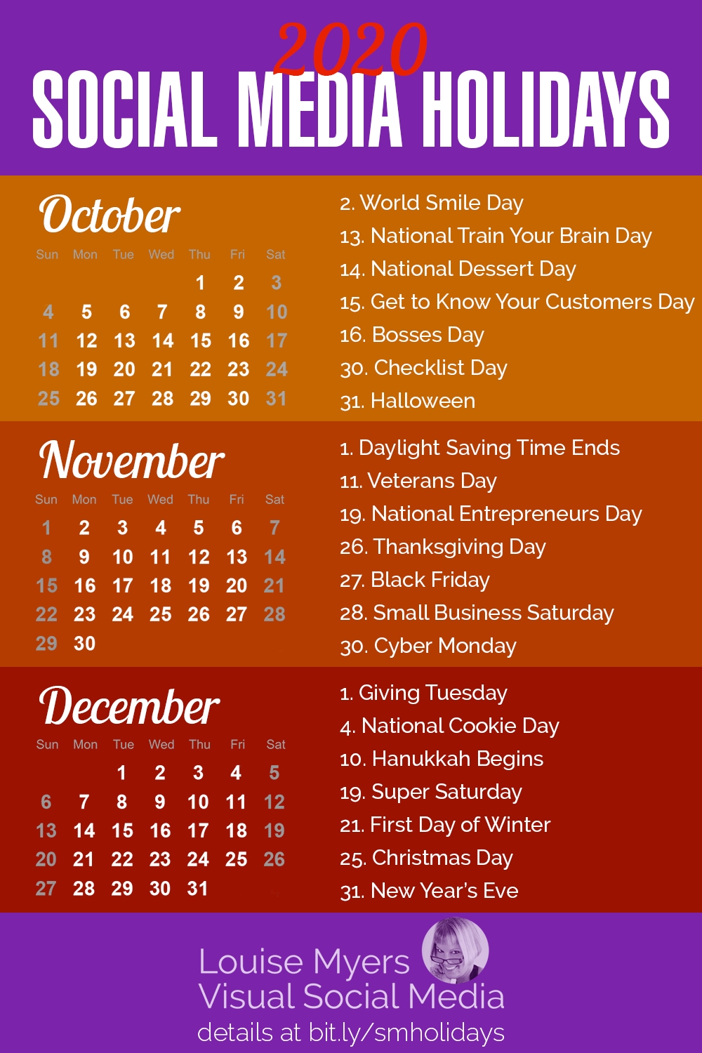 84 Social Media Holidays You Need In 2020: Indispensable! for Calendar Of Special Days 2020