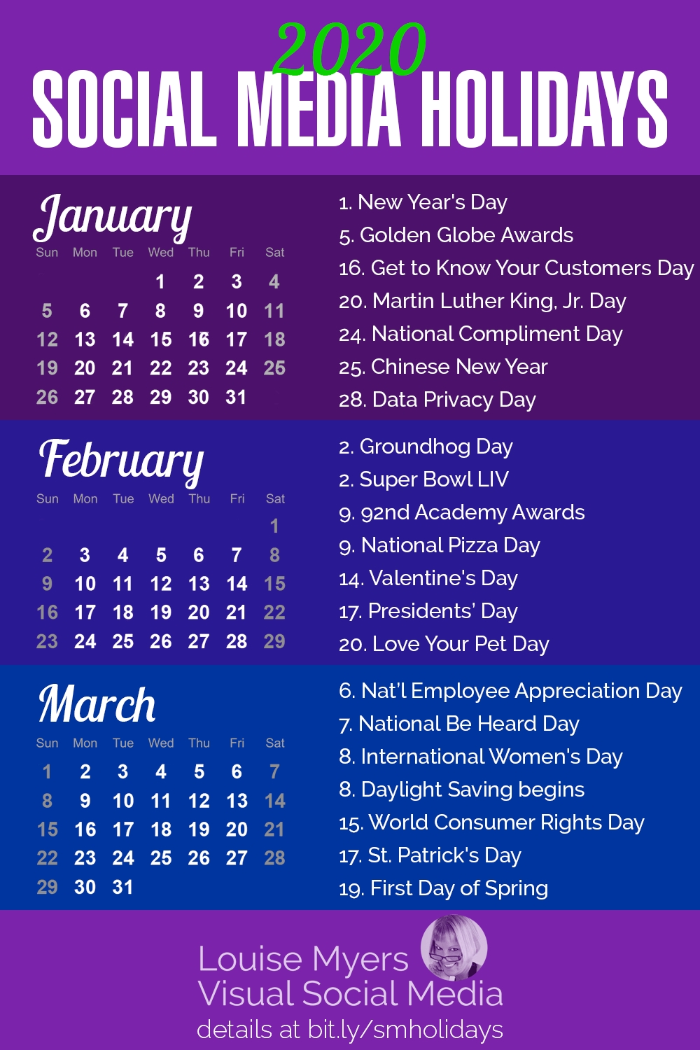 84 Social Media Holidays You Need In 2020: Indispensable! with Calendar Of Special Days 2020