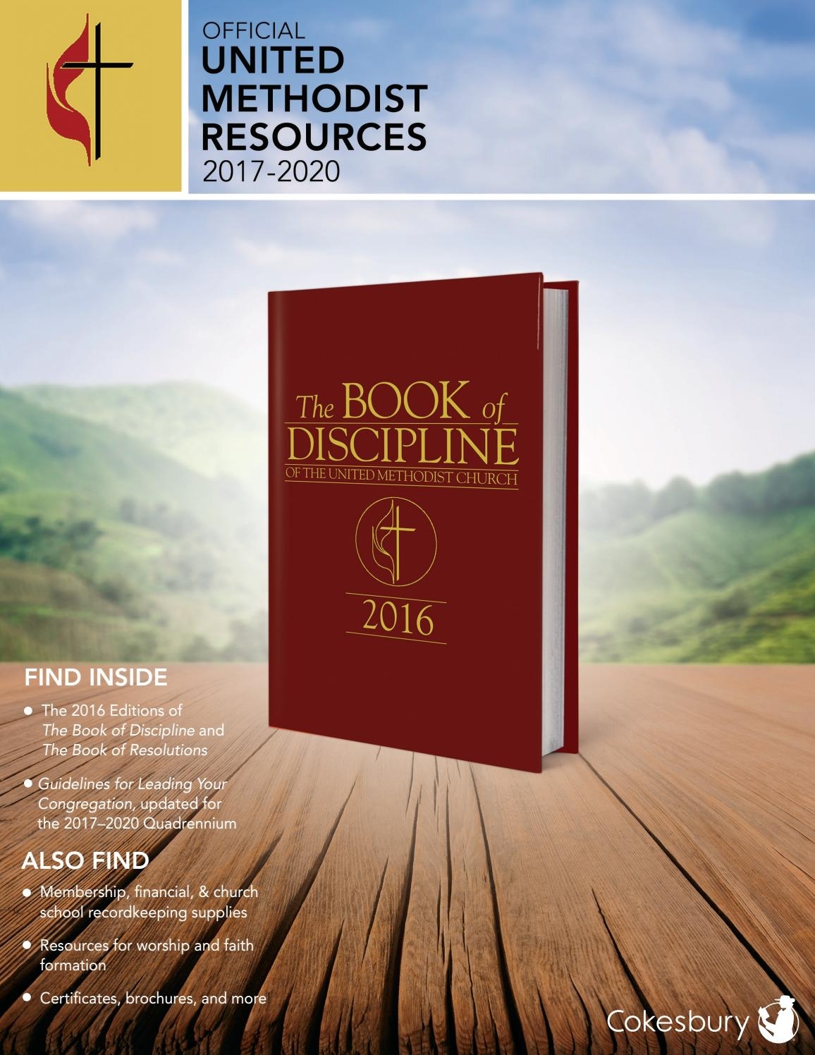 Cokesbury&#039;s Official United Methodist Resources 2017-2020 with Downloadable Umc Liturgical Calendar 2020