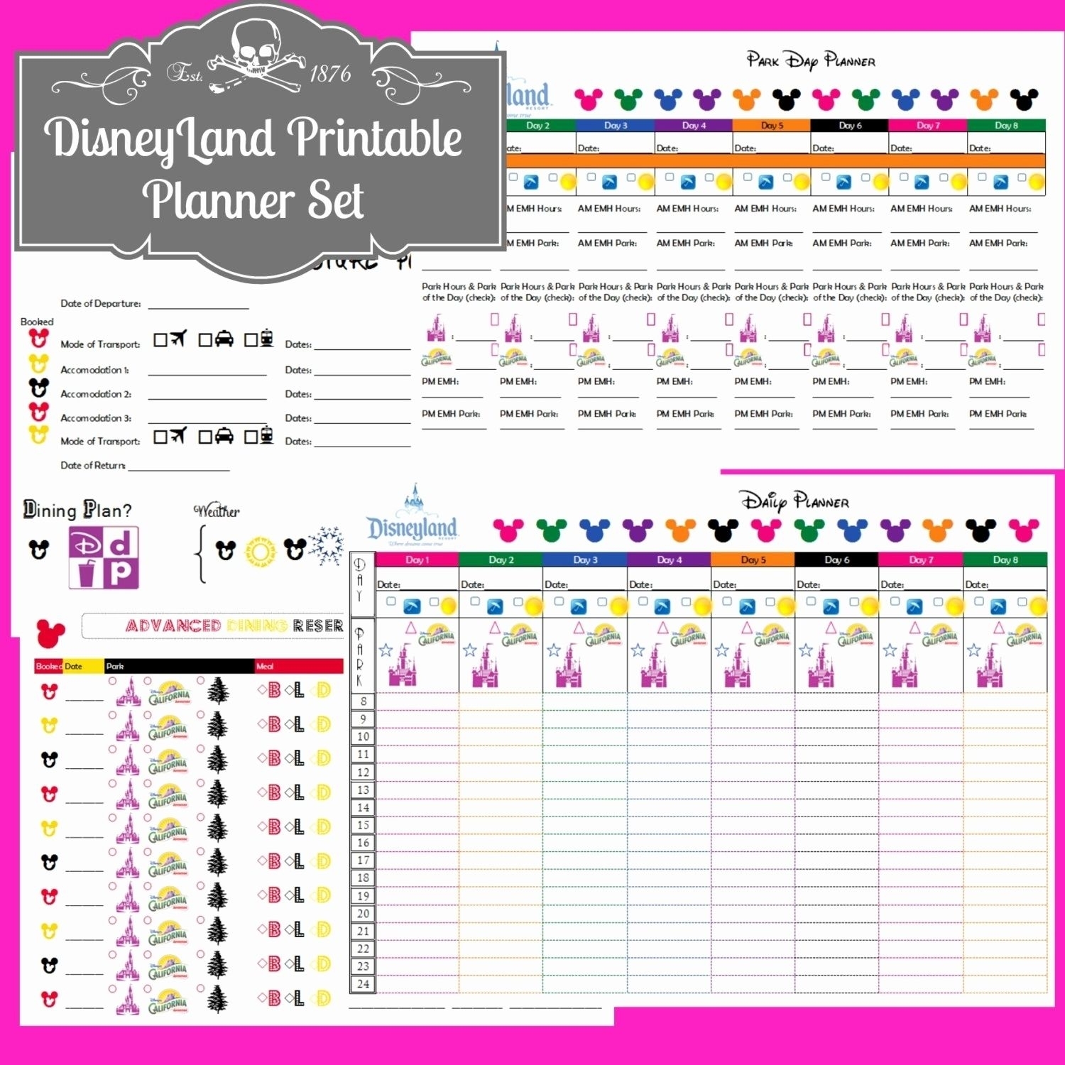 disney budget planner