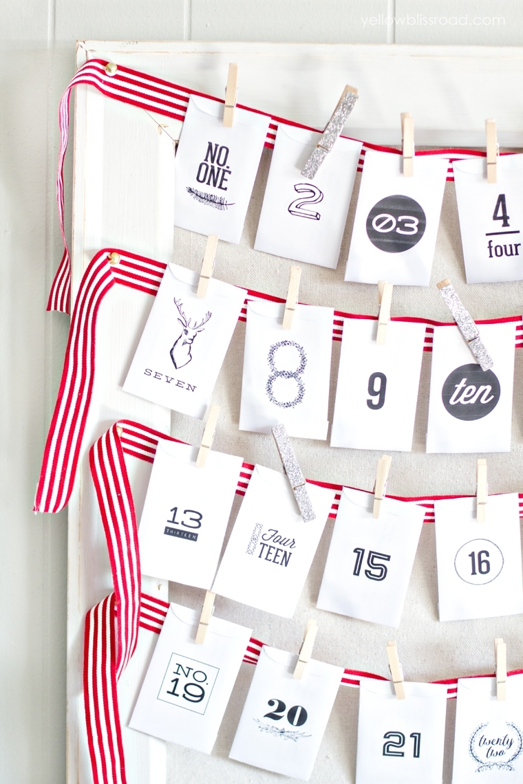 Free Printable Advent Calendar With Activity Ideas (Diy) for Diy Print Bible Verse Advent Calander