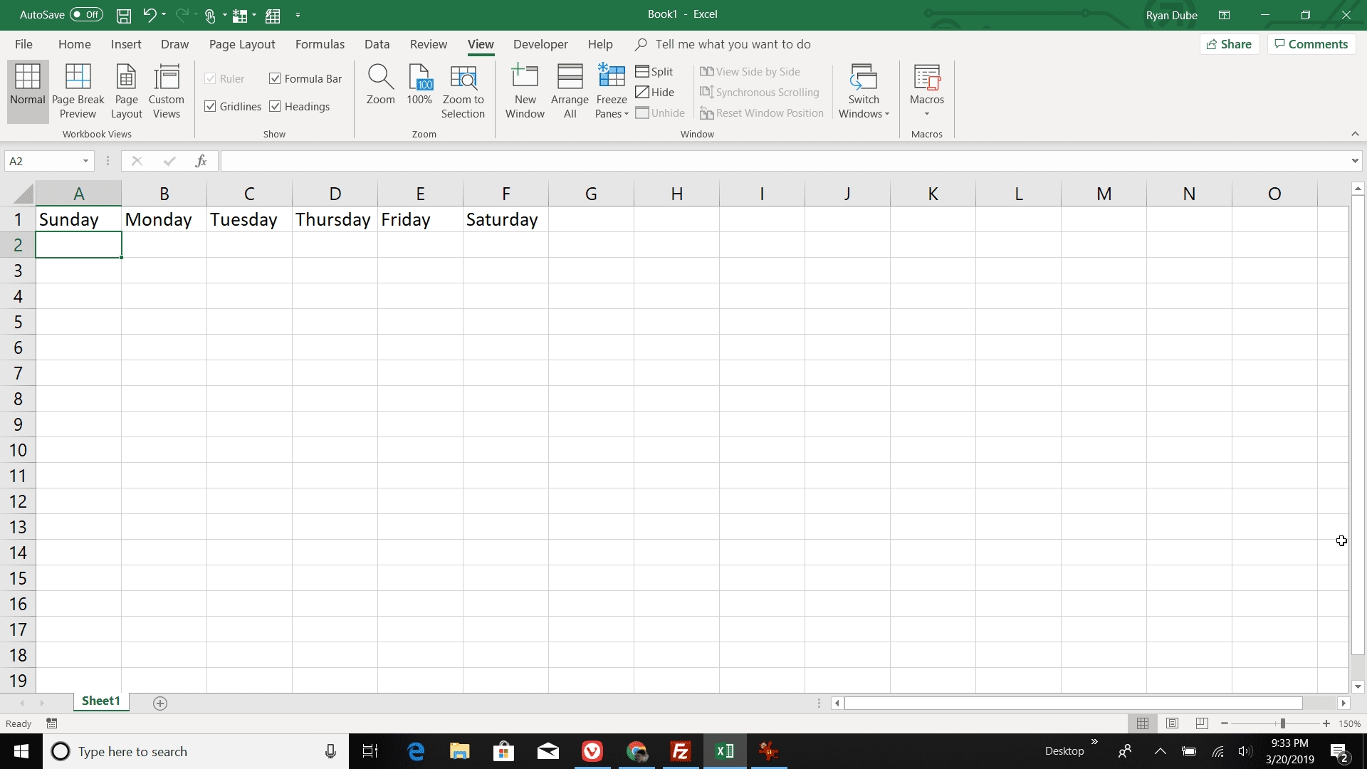 How To Make A Calendar In Excel regarding Microsoft Calendar Template Five Day