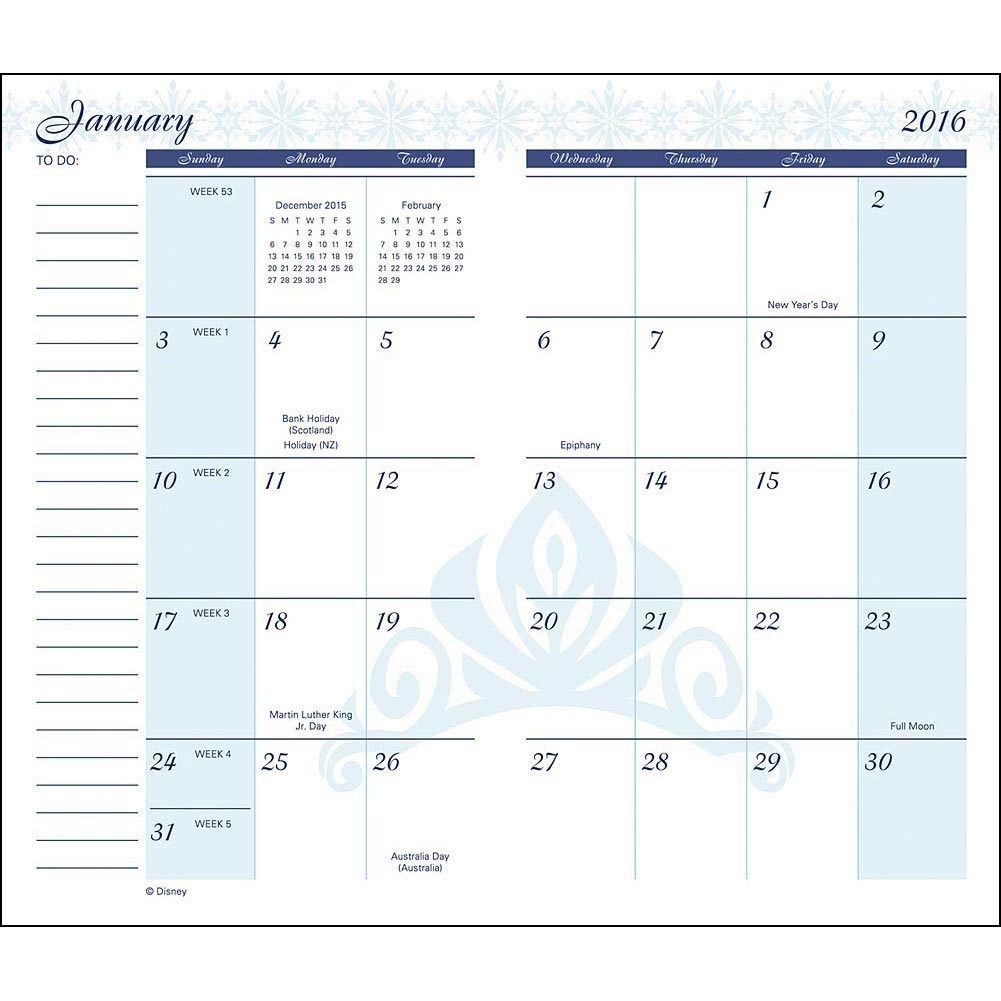 Template For Pocket Sized Calendar