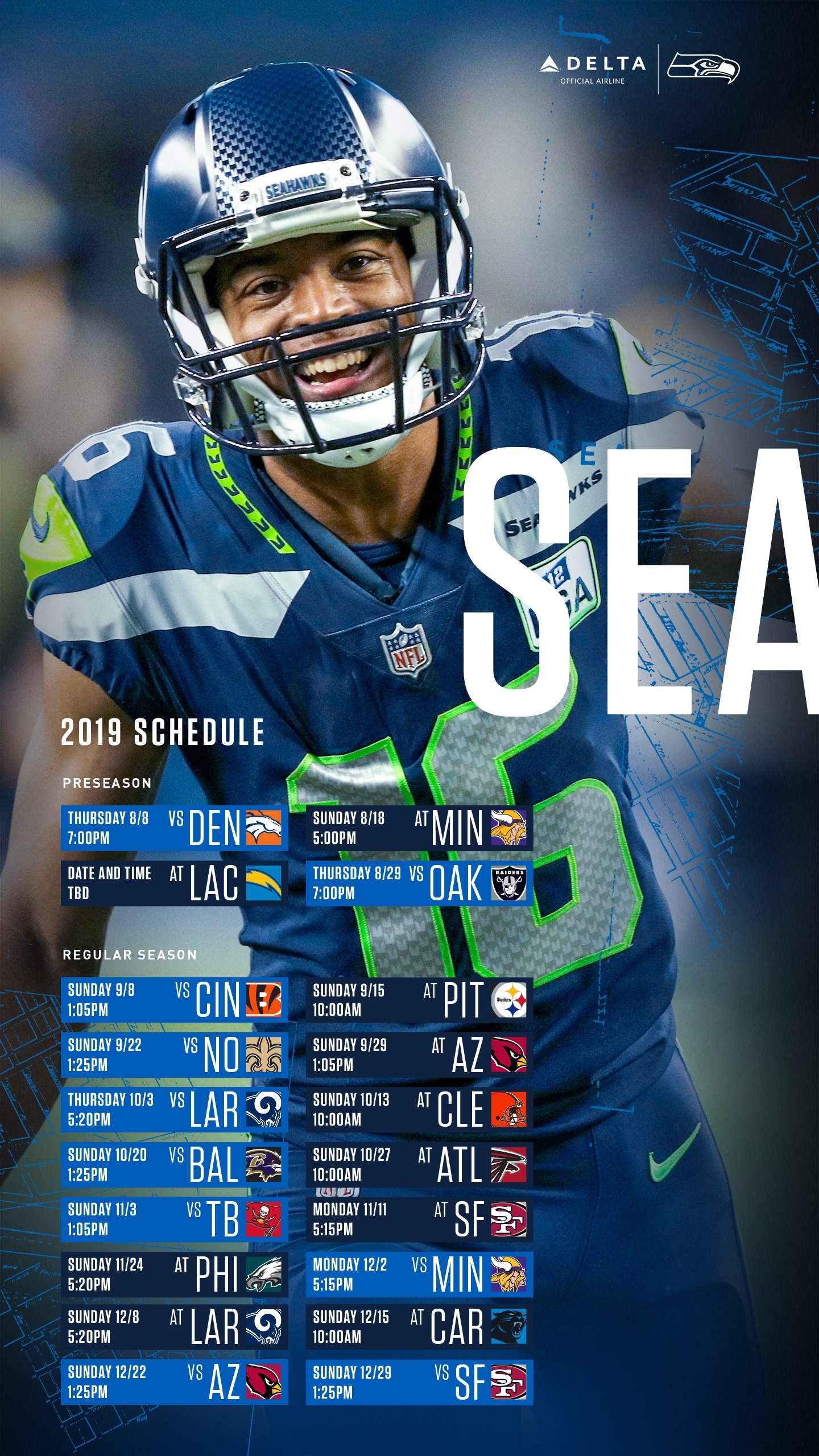 seahawks tv schedule 2019