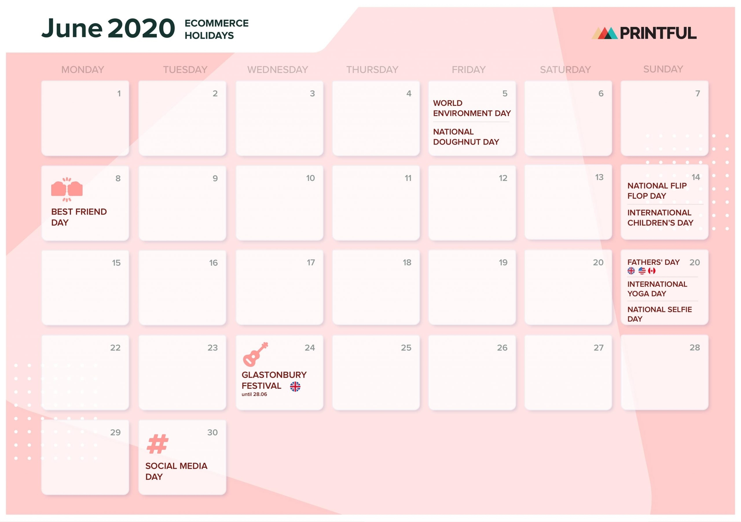 The Ultimate 2020 Ecommerce Holiday Marketing Calendar within Please Find A Calendar On Line For Special Days Of The Year 2020