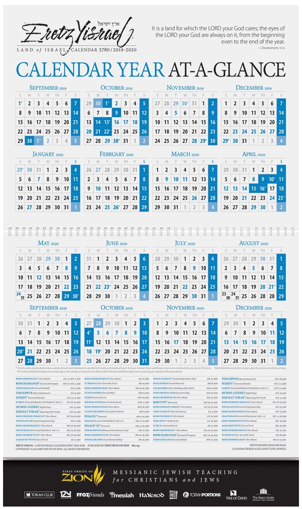 Weekly Torah Parsha Calendar For 2019/2020 - Calendar in Printable Torah Portion Reading Schedule