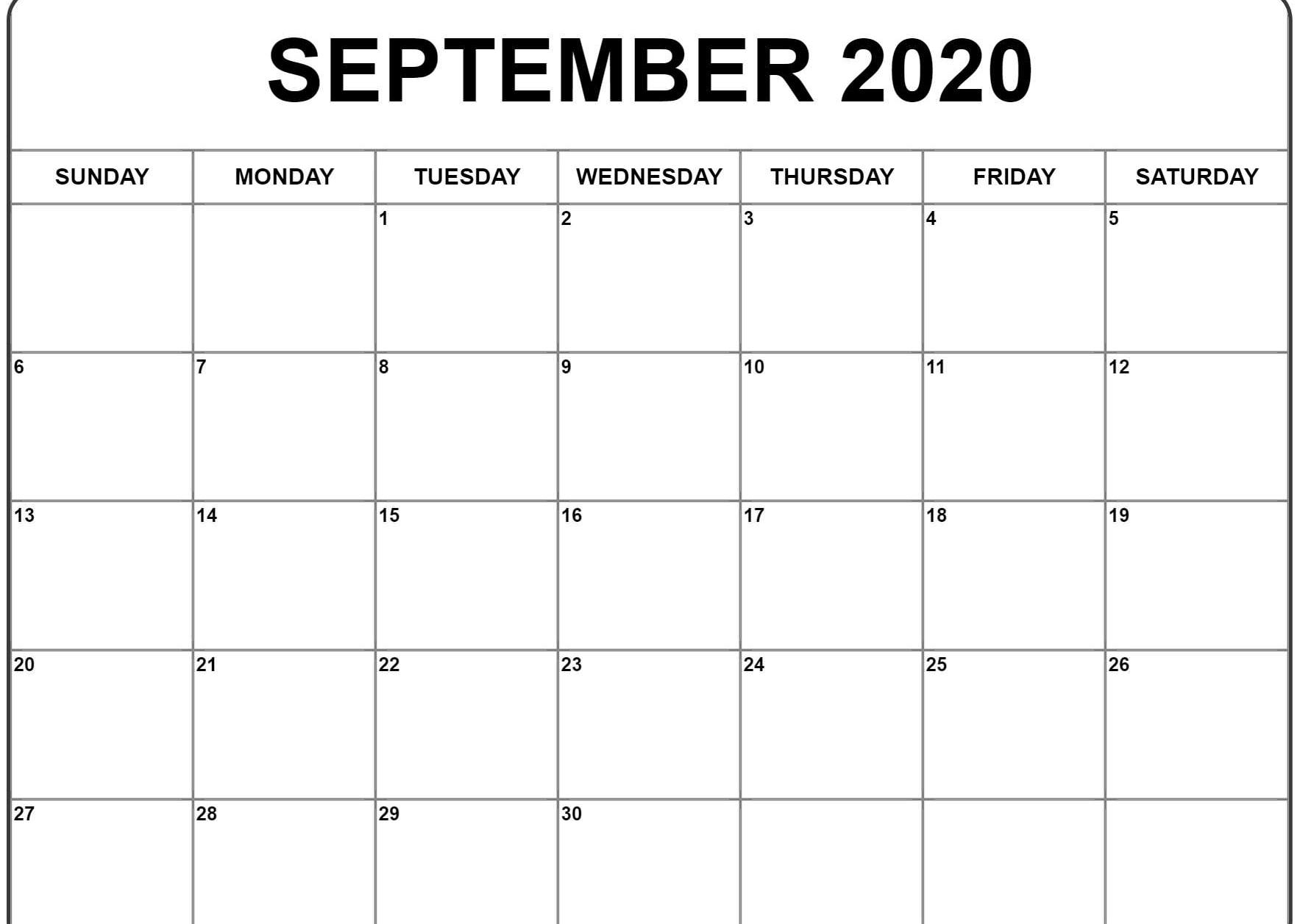 Word Doc Calendar 2020 - Colona.rsd7 regarding Downloadable Calendar 2020 For Word