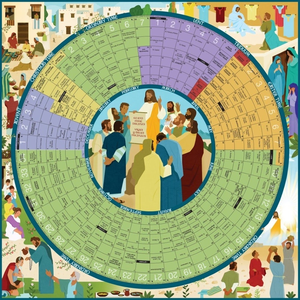 Episcopal Church Calendar And Colors - Calvarych-Sc with 2020 Liturgical Calendar Holy Week