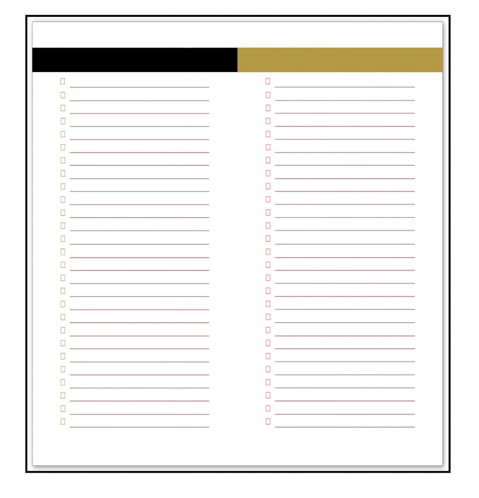 Free Printable Daily Planner Template In Pdf, Word &amp; Excel throughout Free Printable Catholic Daily Planners