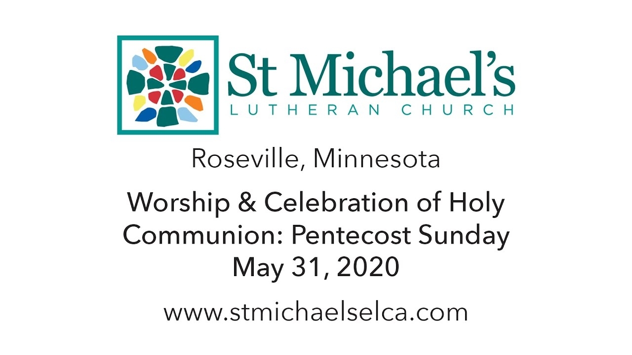 Online Worship - St. Michael&#039;s Lutheran Church - Roseville, Mn with Liturgical Calendar 2020 Pdf Lutheran