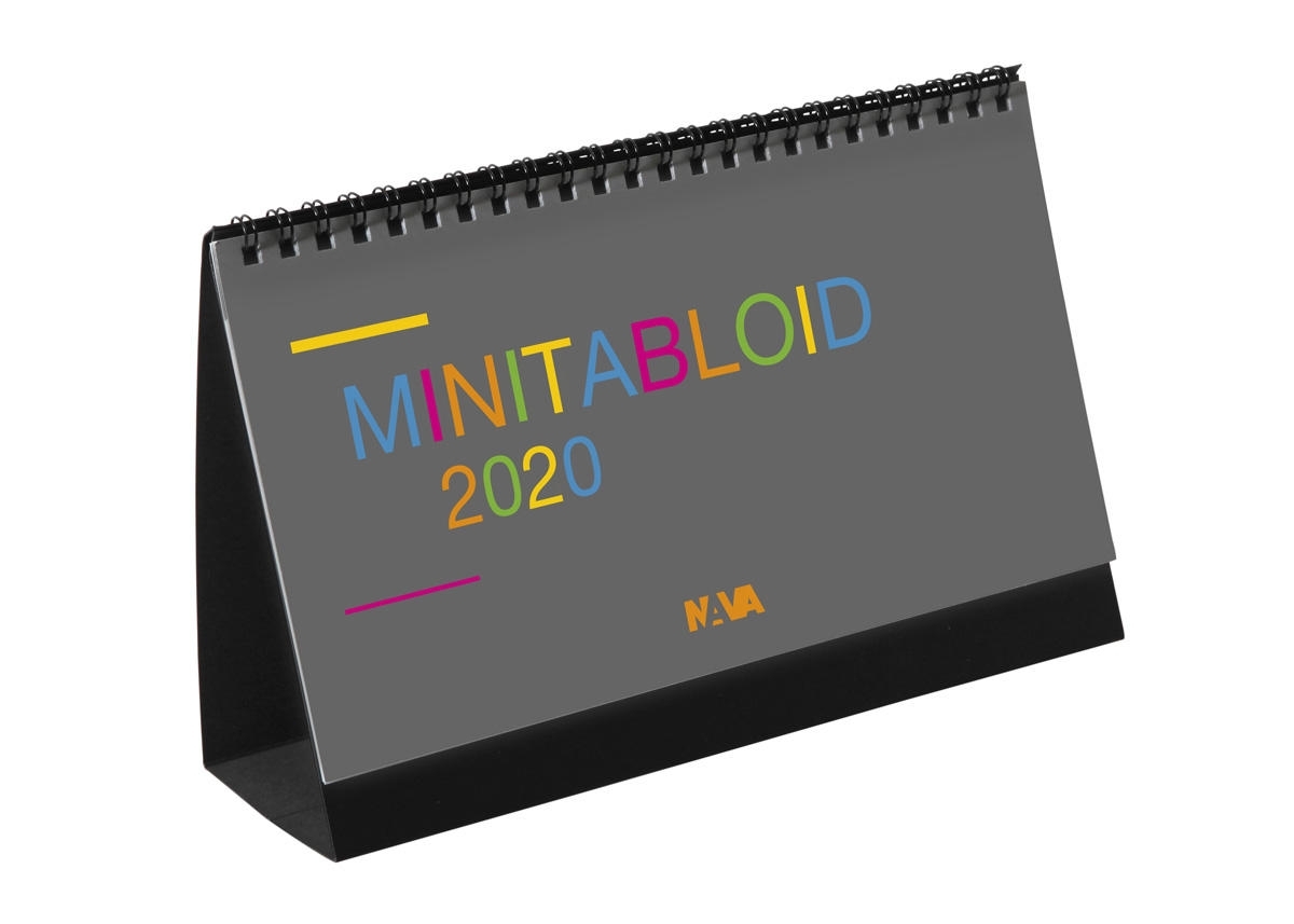 2021 “Minitabloid” Monthly Desk Calendar, 21×13.5 Cm