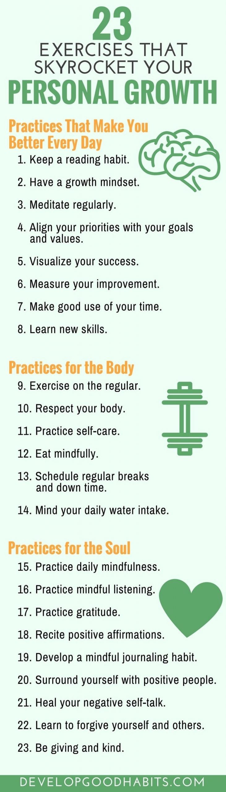 23 Self Improvement Exercises To Transform Your Life