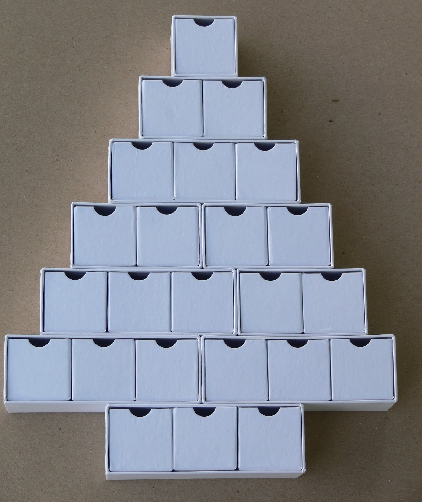 Blank Advent Calendar