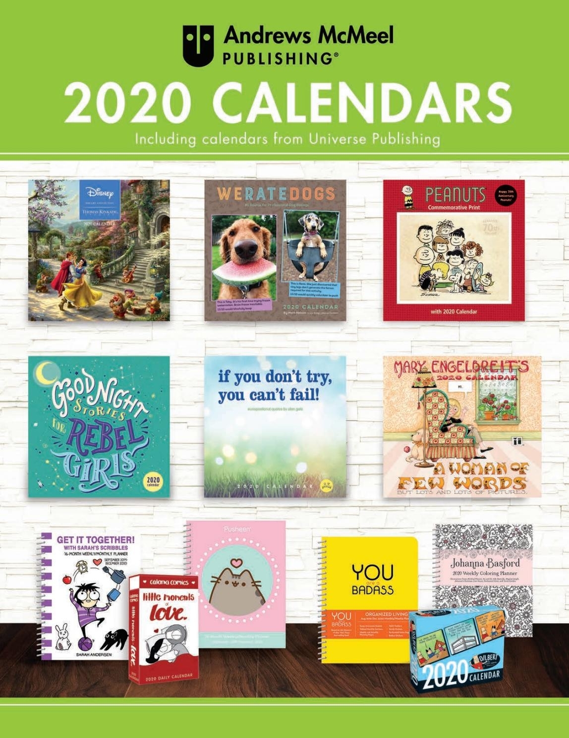 Andrews Mcmeel Publishing 2020 Calendar Catalogandrews intended for Ander Of Special Days Of 2020