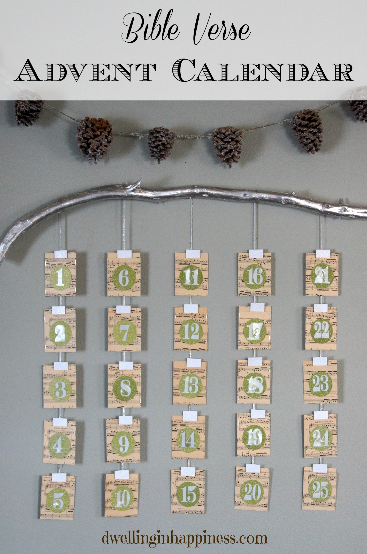 Diy Advent Calendars Verses And Figures