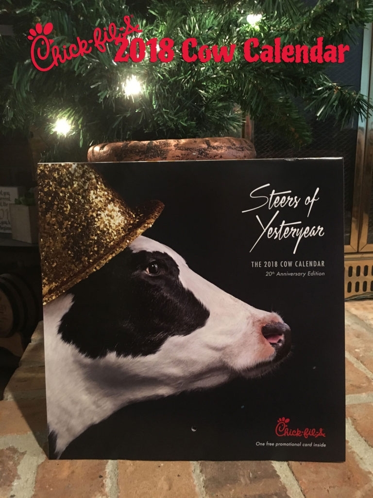 Buy A 2018 Chick-Fil-A Calendar For $9 And Save All Year! with regard to 2020 Chick Fil A Calendar
