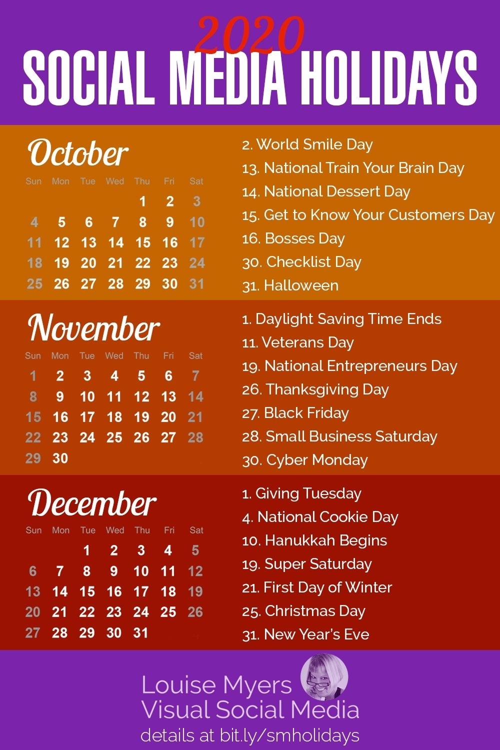 Calendar Of Special Days 2020 In 2020 | Marketing Strategy