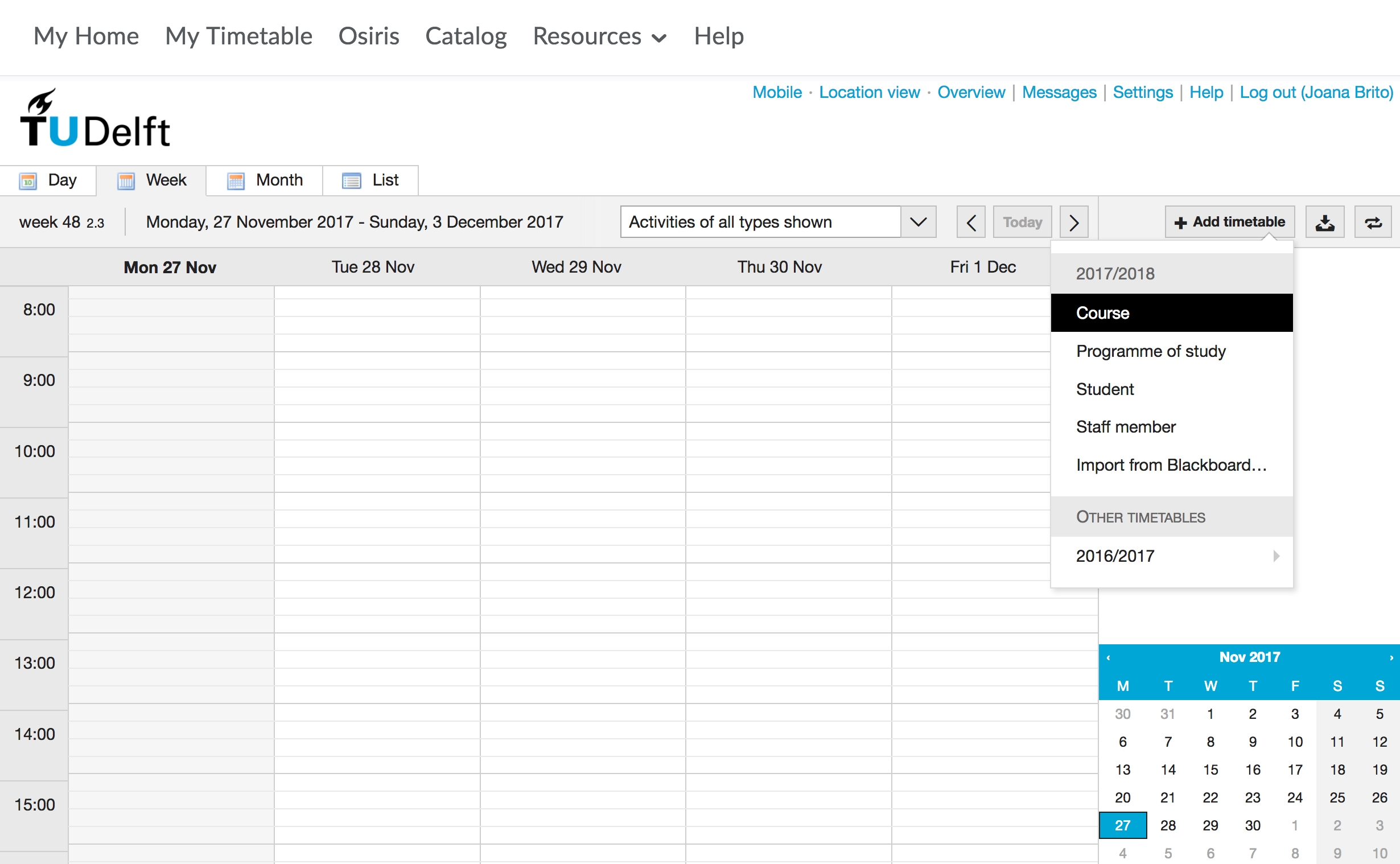 Course Schedule To Communicate Dates And Deliverables throughout Tu Delft Calendar 2019 2020