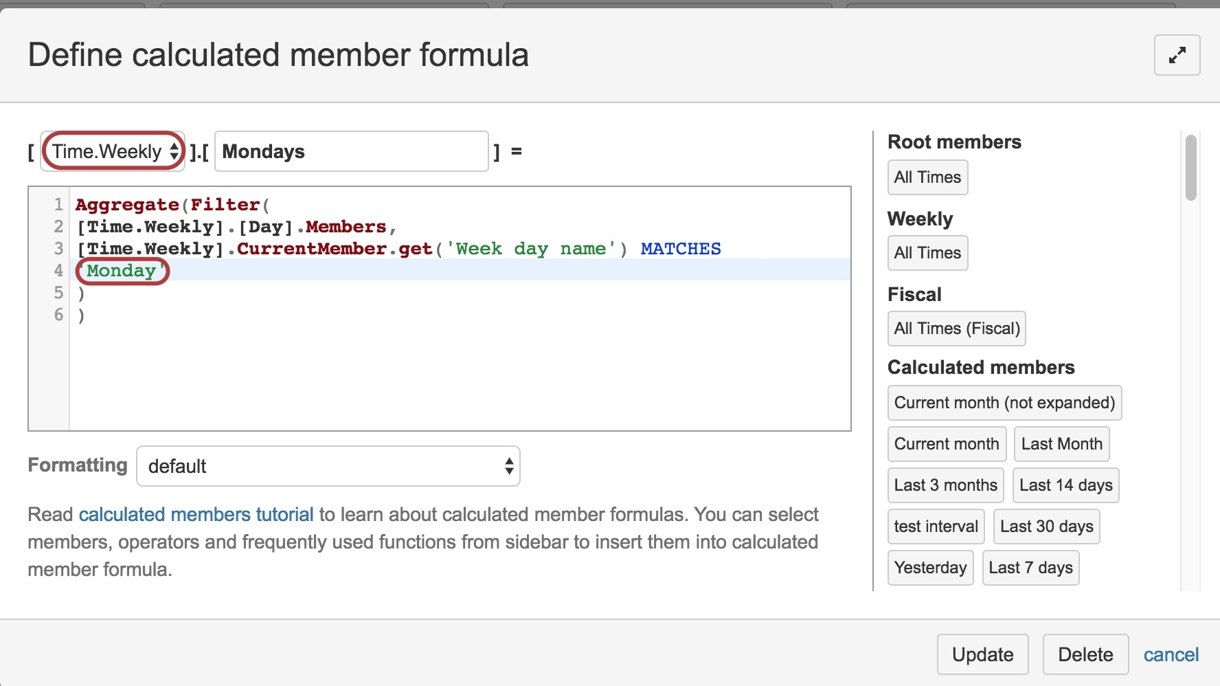 Create A Calculated Member Of The Ticket Closed In Each Day