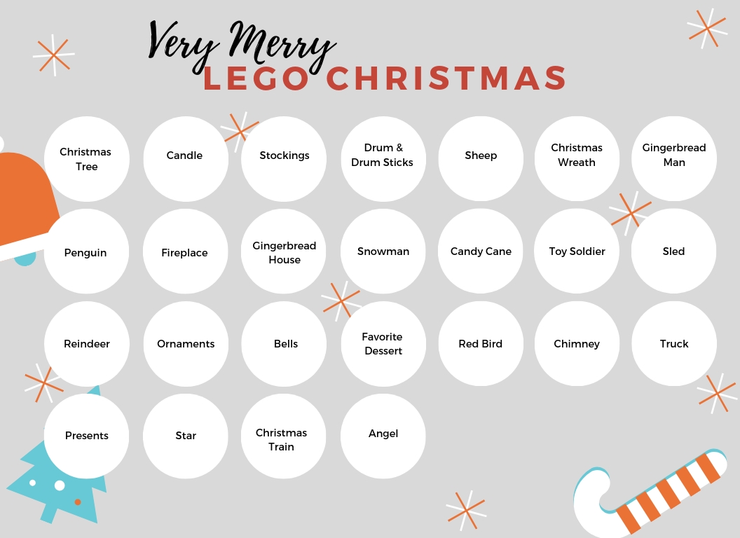 Diy Lego Advent Calendar Printable! :: Southern Savers