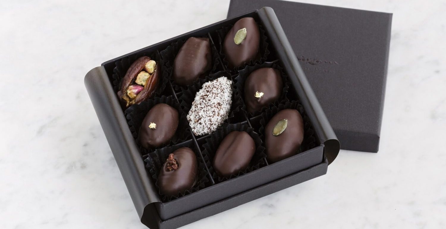 Dubai Chocolatiers Launch Vegan Chocolate-Covered Dates For