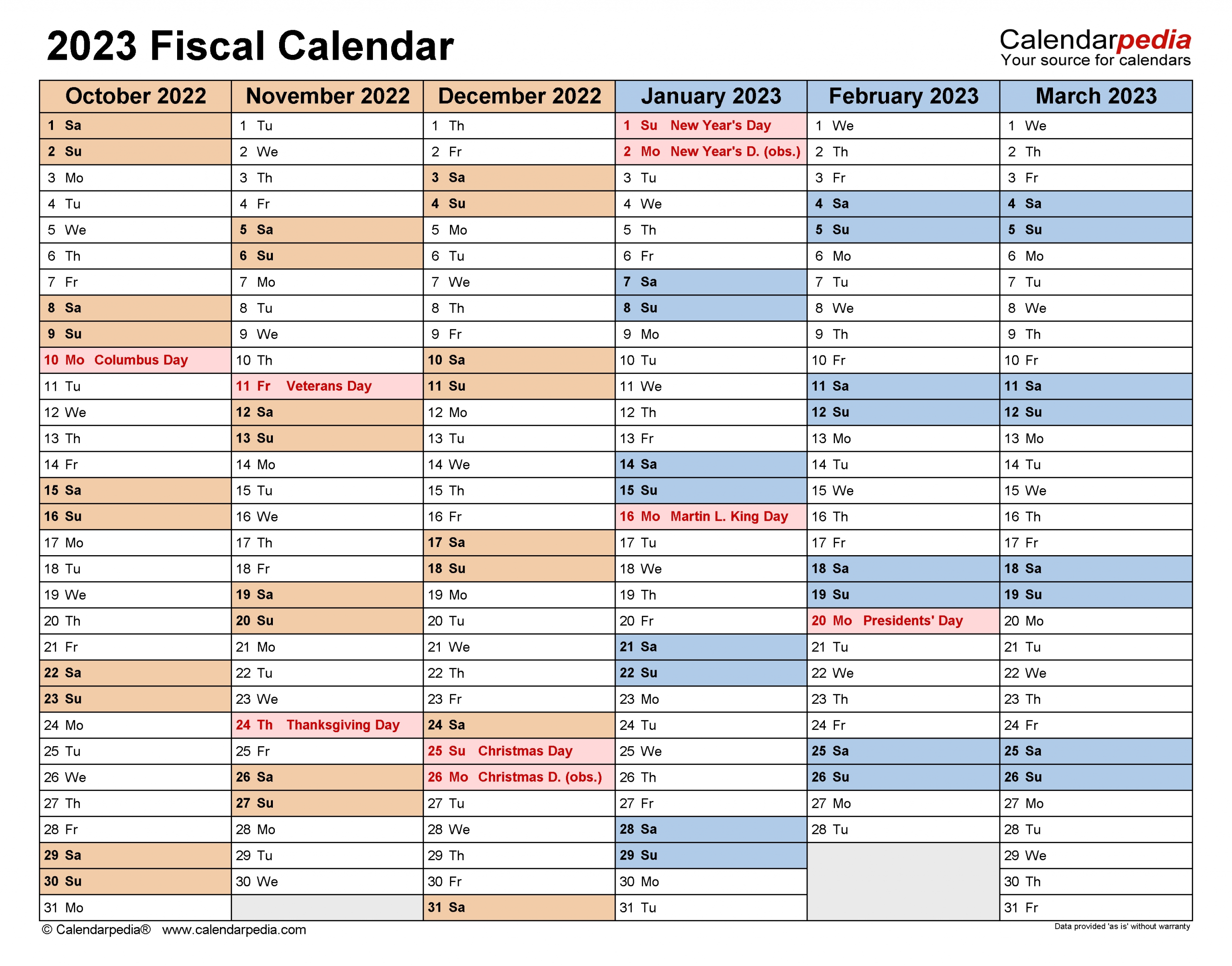 Free Printable Bill Calendar 2023