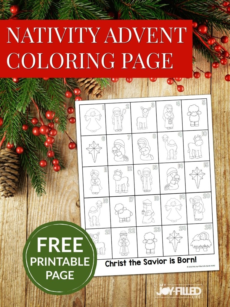 Free Printable Advent Calendars - My Joy-Filled Life