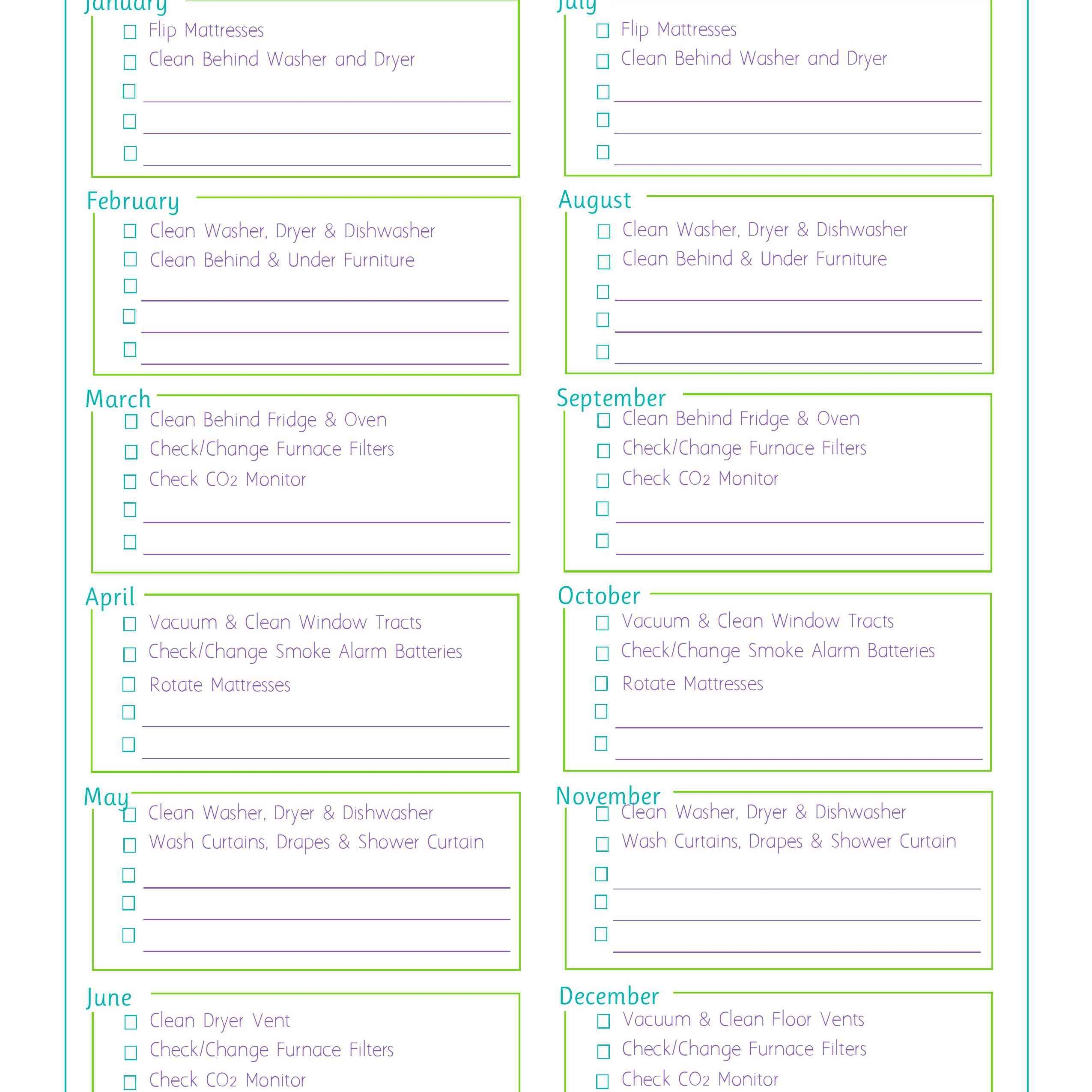 Different Bills That Are Due Each Month