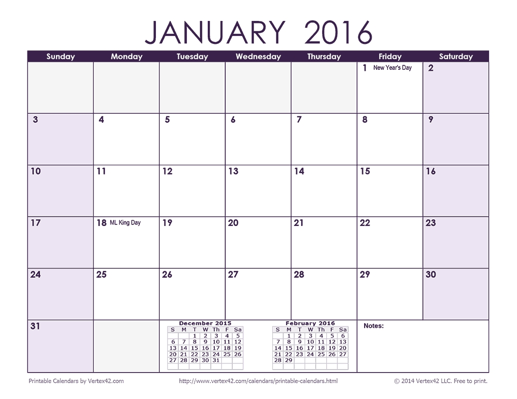 Free Printable Calendars | Free Printable Calendar Templates