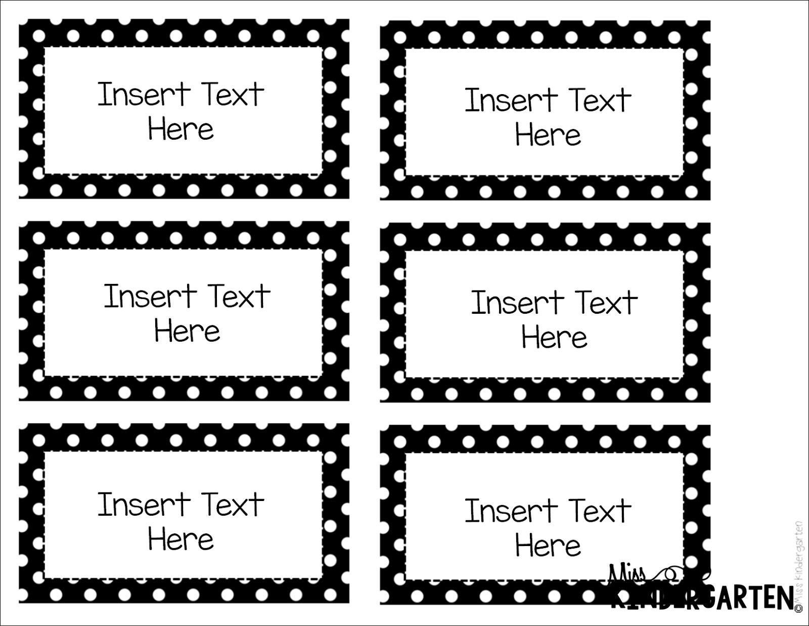 Free Printable Label Template Free Editable Label Templates