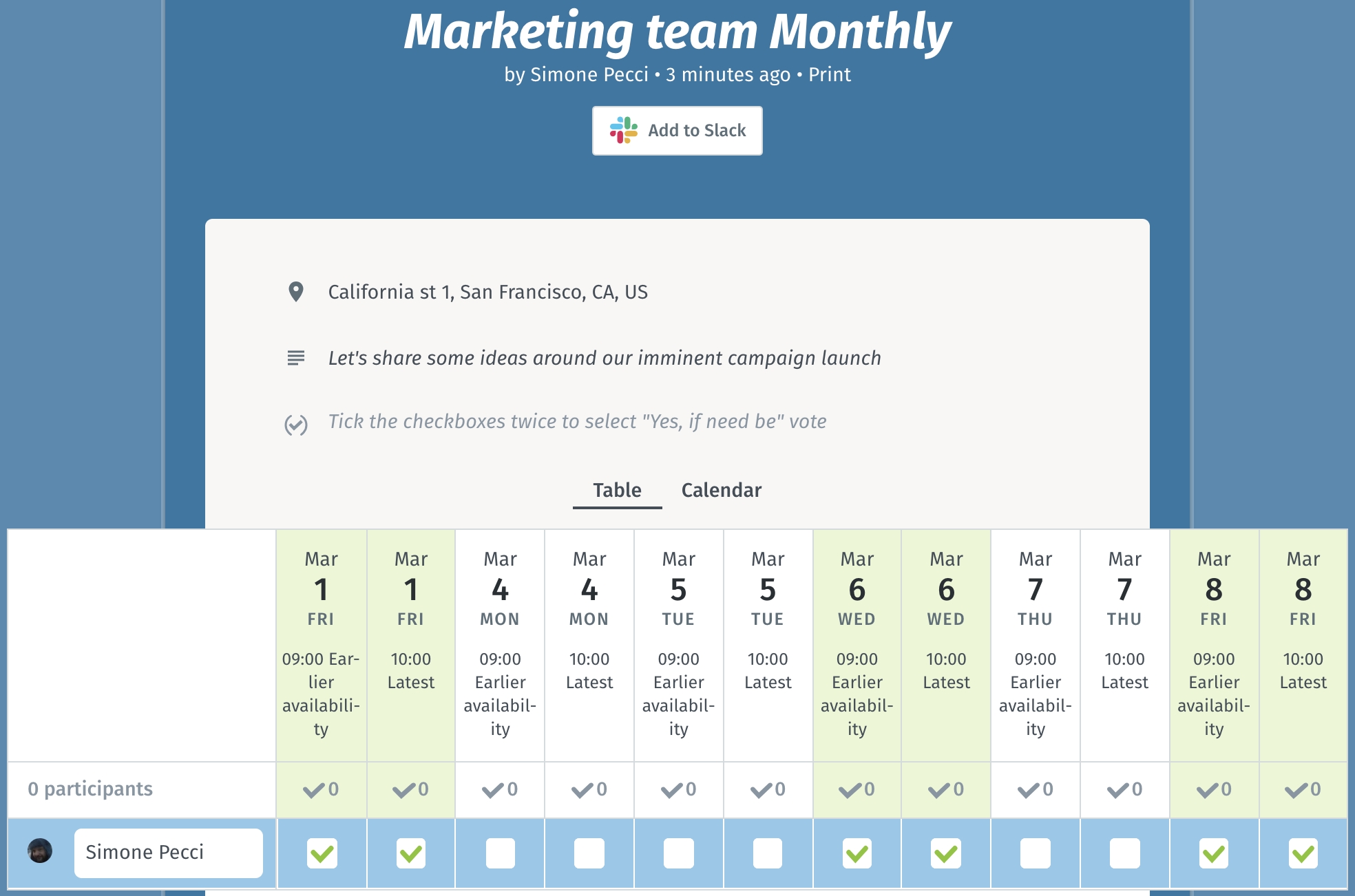 Timeslot Mit Excel Calendar Inspiration Design